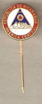 Федерация футбола Никарагуа Nicaragua football federation enamel badge pin