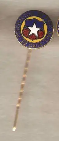 Федерация футбола Чили Chile football federation enamel badge pin