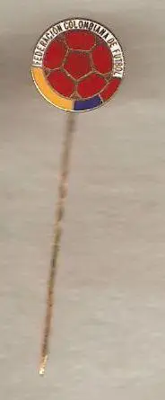 Федерация футбола Колумбия Colombia football federation enamel badge pin