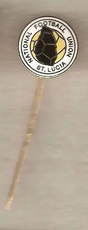 Федерация футбола Сент Люсия St. Lucia football federation badge pin