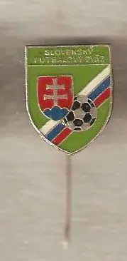 Федерация футбола Словакия Slovensky Futbalovy Svaz badge оригинал игла люкс