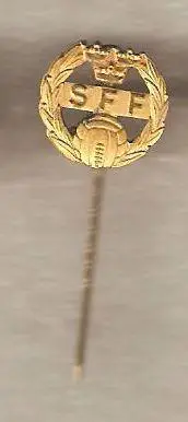 Федерация футбола Швеция badge старый оригинал знак клеймо Sporrong