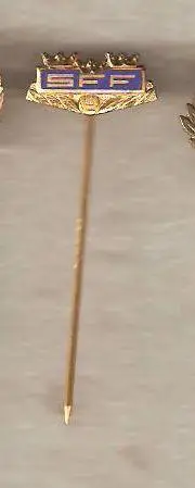 Федерация футбола Швеция badge старый оригинал знак эмаль клеймо Bertoni