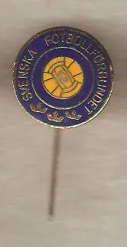 Федерация футбола Швеция badge старый оригинал знак эмаль