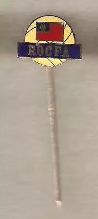 Тайвань Федерация футбола старый знак отличный оригинал игла