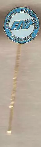 Сингапур Федерация футбола старый знак отличный оригинал игла