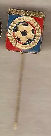 Западное Самоа Федерация футбола старый знак отличный оригинал игла