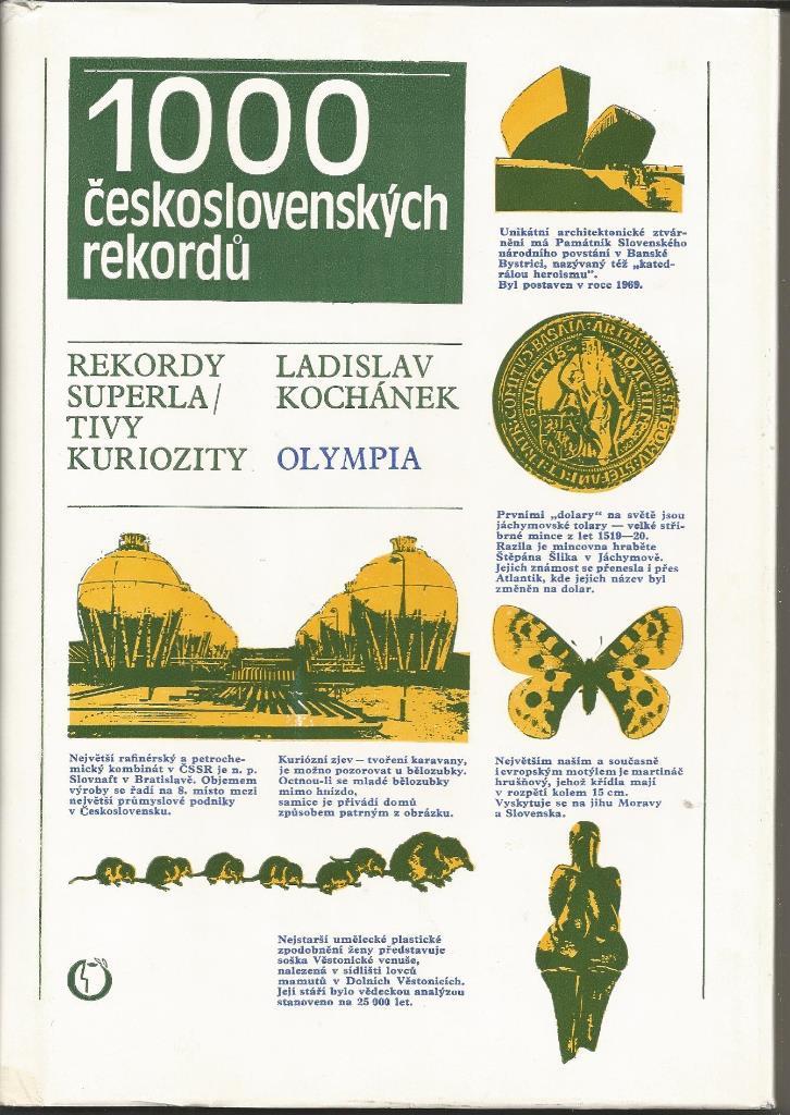 1000 рекрдов Чехословакии (на чешск. языке, 1976)