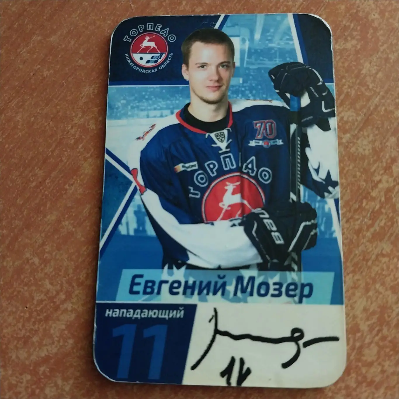 Магнит. ХК Торпедо Нижний Новгород - Евгений Мозер