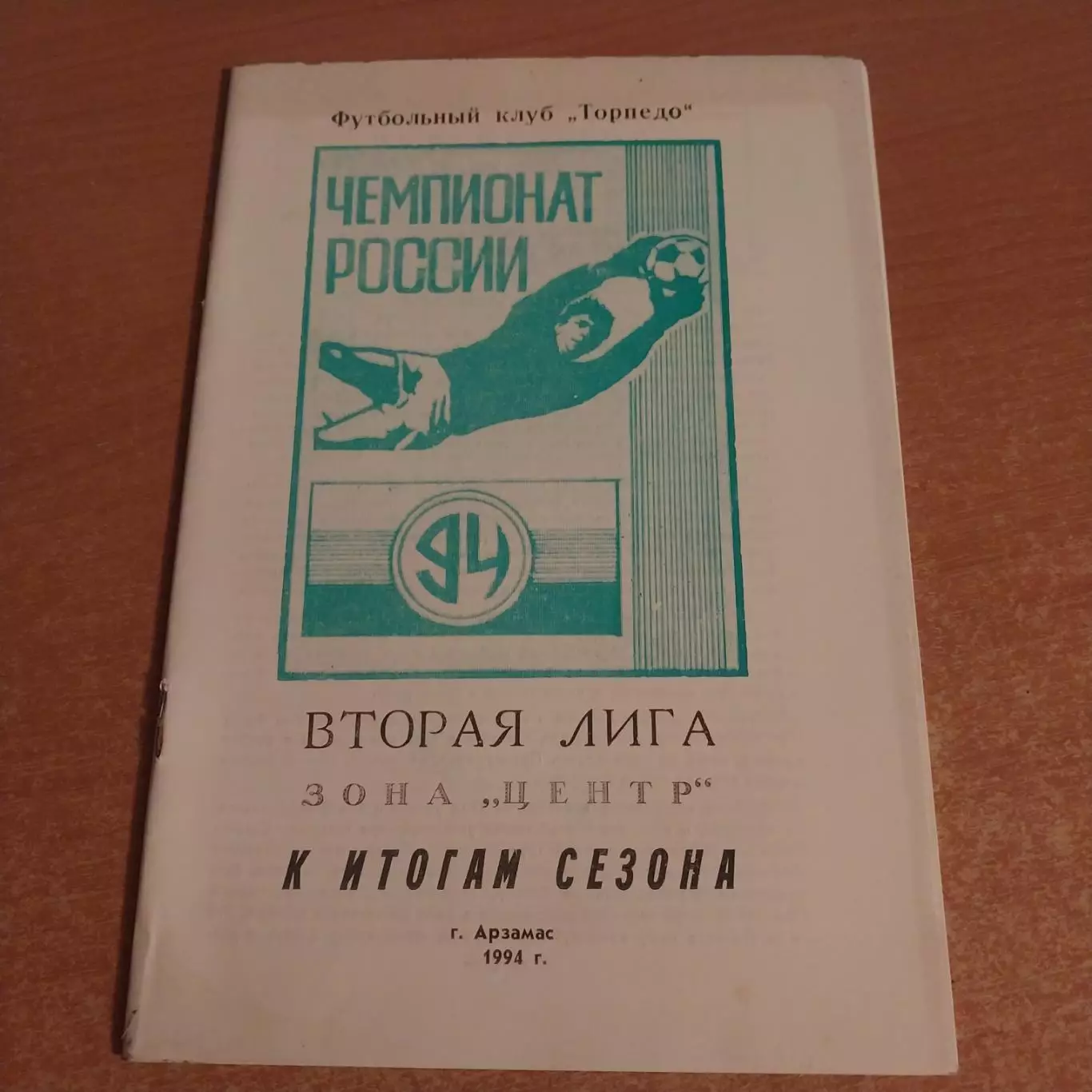 Торпедо (Арзамас). Итоги сезона 1994