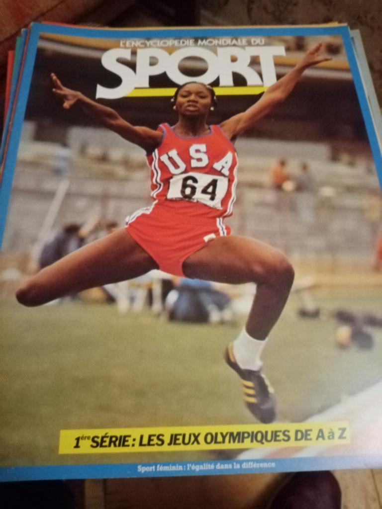 Журналы L'encyclopedie mondiale du sport 1980 г. 1