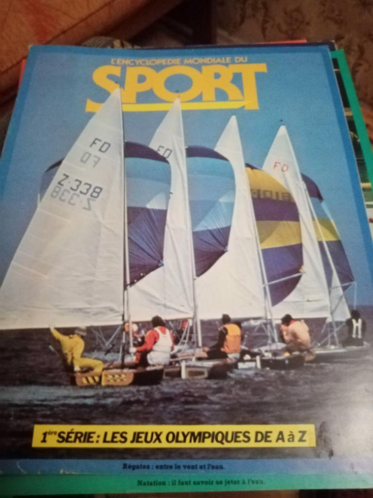 Журналы L'encyclopedie mondiale du sport 1980 г. 6