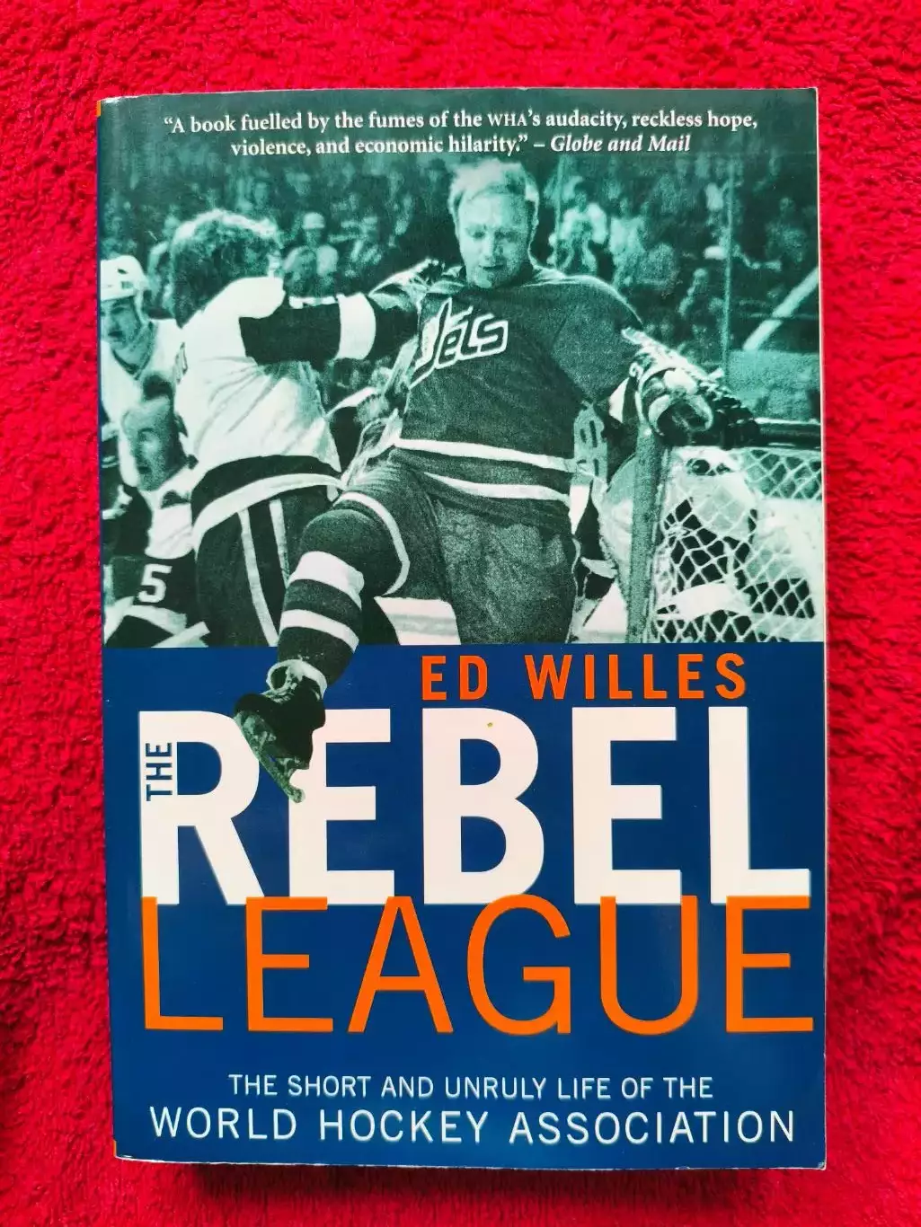 Хоккей. Книга ВХА (WHA) THE REBEL LEAGUE. Канада США