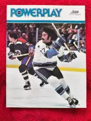 Хоккей ВХА. Программа Хьюстон Аэрос vs Эдмонтон Ойлерз 1976-77 Канада США