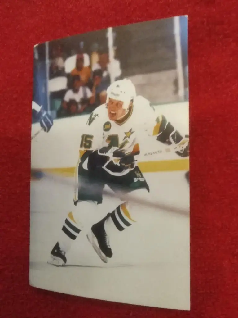 Открытка Dave Gagner Миннесота Норт Старз НХЛ