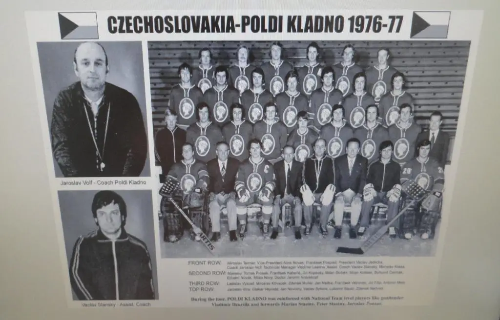 Хоккей Сборная ЧССР vs клубы ВХА (Канады, США) 1976-77. Лот из 6 фото 3