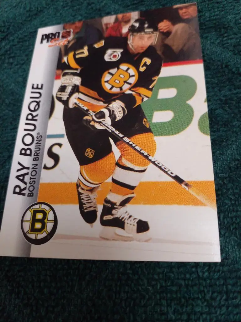 Карточка Ray Bourque Бостон Брюинз НХЛ Хоккей.