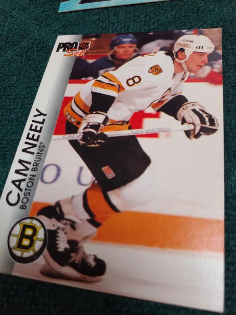 Карточка Cam Neely Бостон Брюинз НХЛ Хоккей