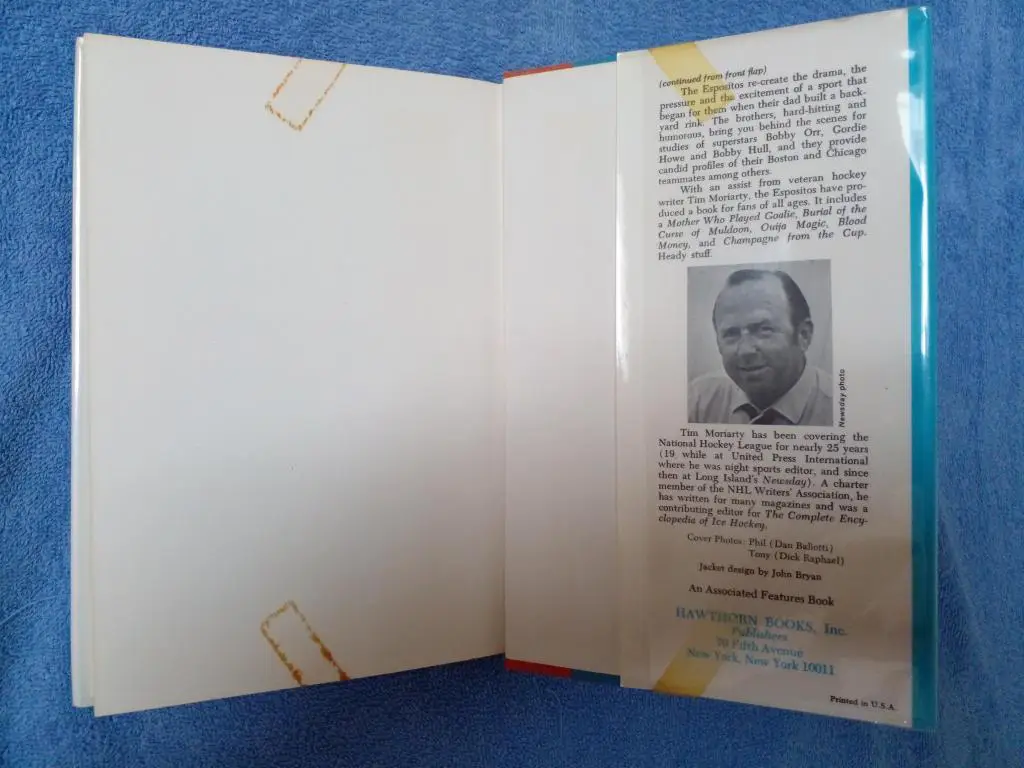 Братья Эспозито Книга Хоккей НХЛ 70-х Канада, США Фил Эспозито и Тони Эспозито 3