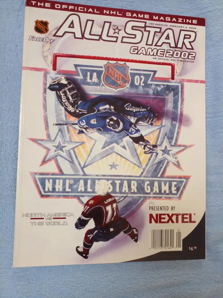 Журнал - Программа All-Star Game 2002 Хоккей НХЛ