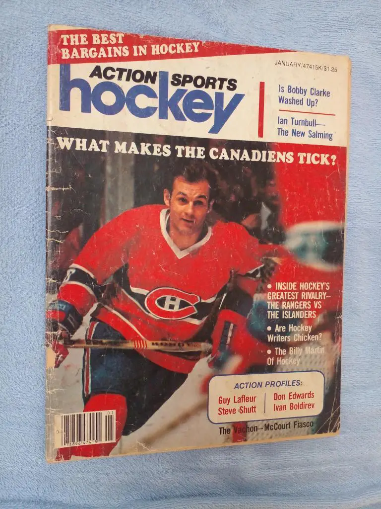 Журнал Action Sports Hockey Хоккей НХЛ 1979