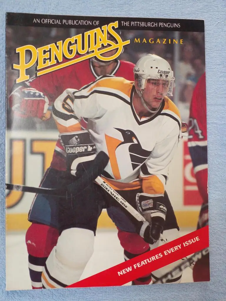 Журнал Хоккей НХЛ Программа Питтсбург Пингвинз vs Бостон Брюинз 1994-95