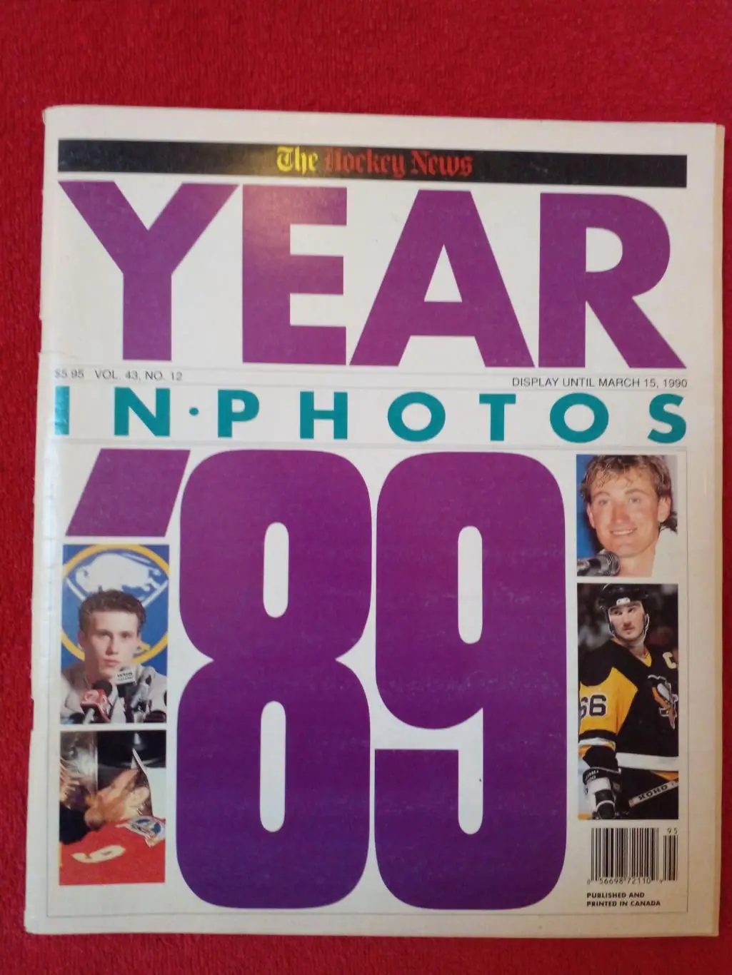 Спецвыпуск Газеты The Hockey News 1990 Хоккей НХЛ Канада, США