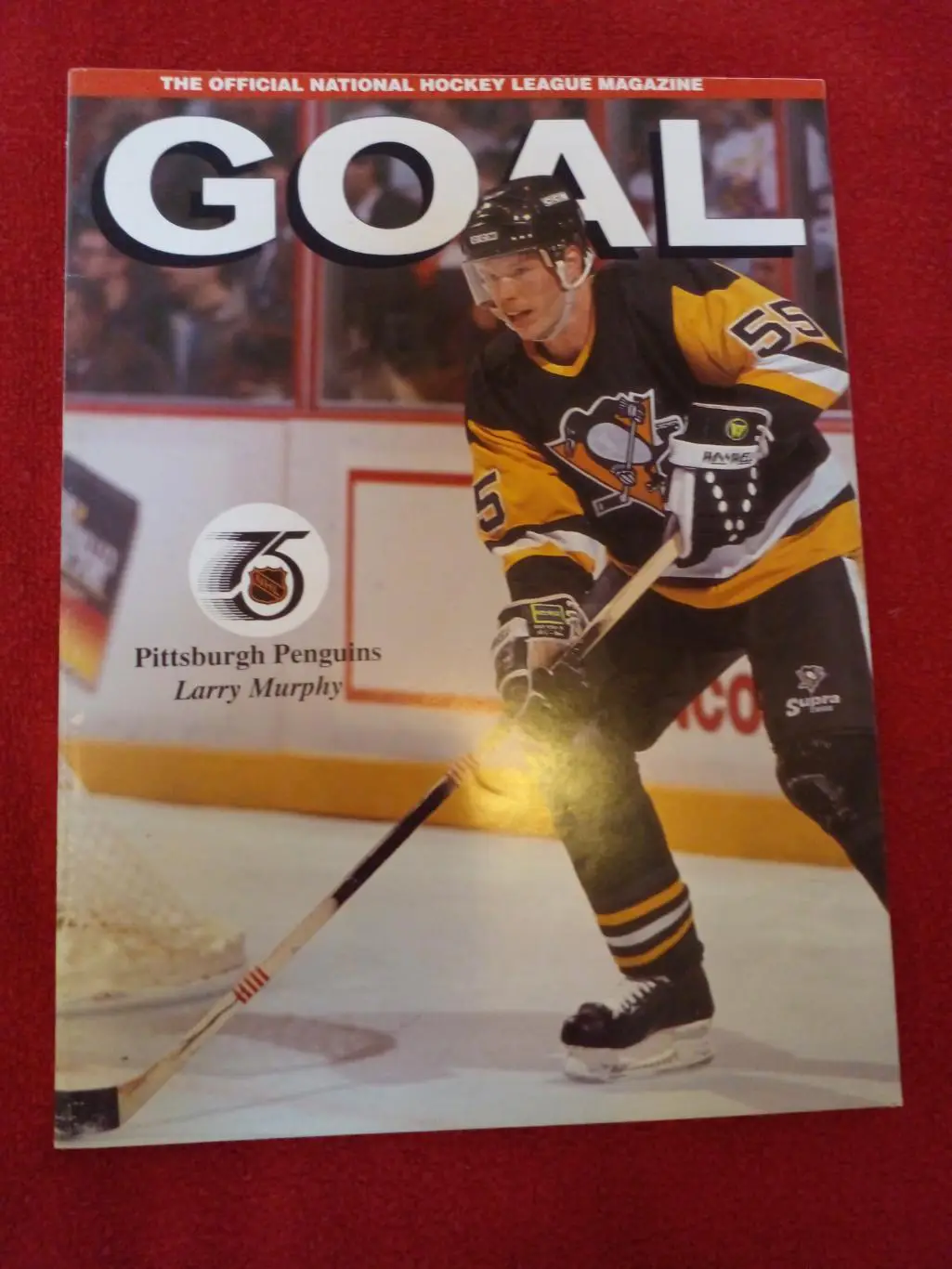Журнал Хоккей НХЛ Программа Питтсбург Пингвинз vs Торонто Мэйпл Лифз 1992
