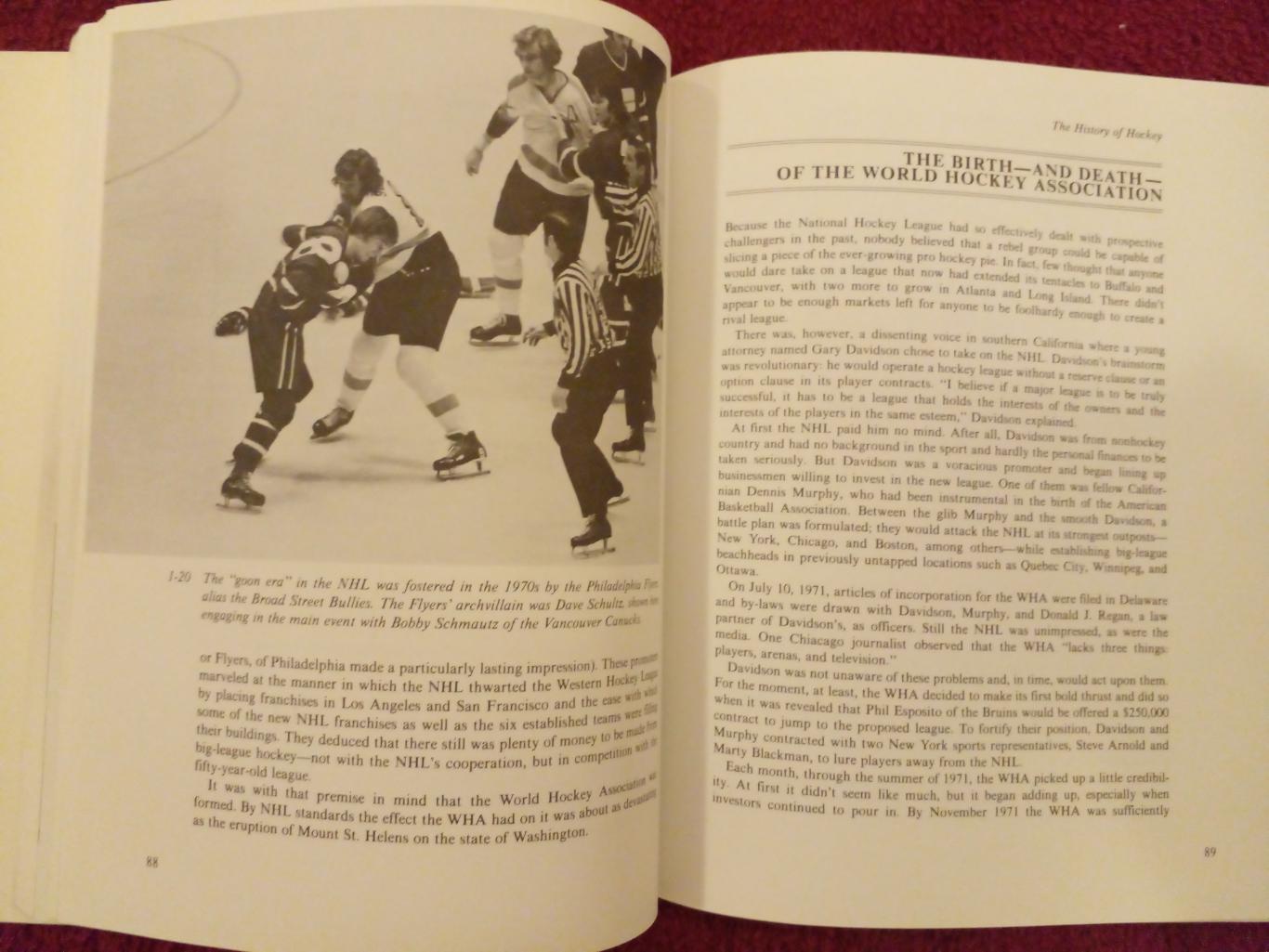 Книга Хоккей НХЛ 70-х, 80-х EVERYBODY'S HOCKEY BOOK Канада, США 5