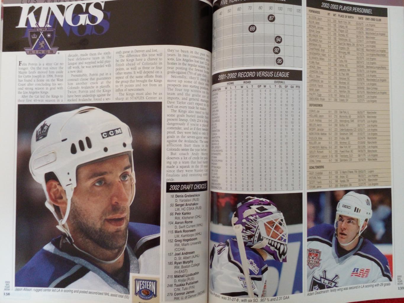 Ежегодник-справочник Хоккей НХЛ 2003 4