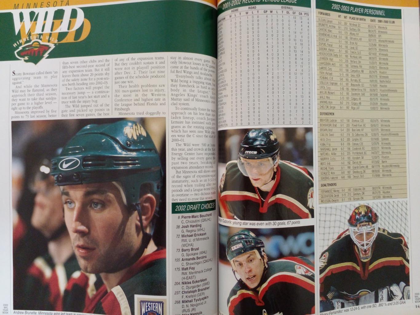 Ежегодник-справочник Хоккей НХЛ 2003 5