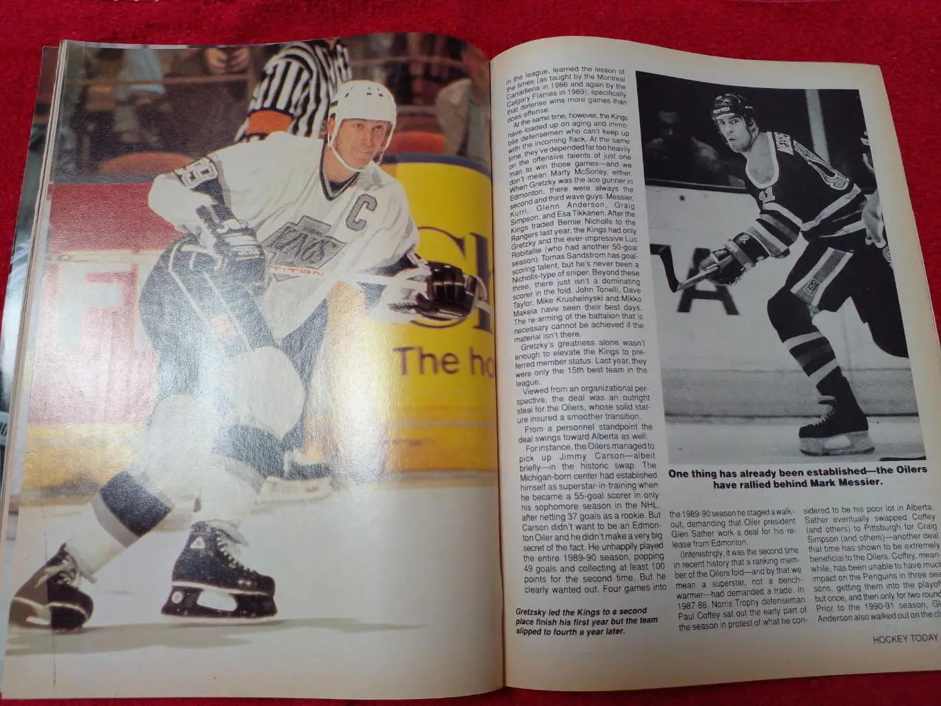 Журнал HOCKEY TODAY 1993 Хоккей НХЛ Уэйн Гретцки 3