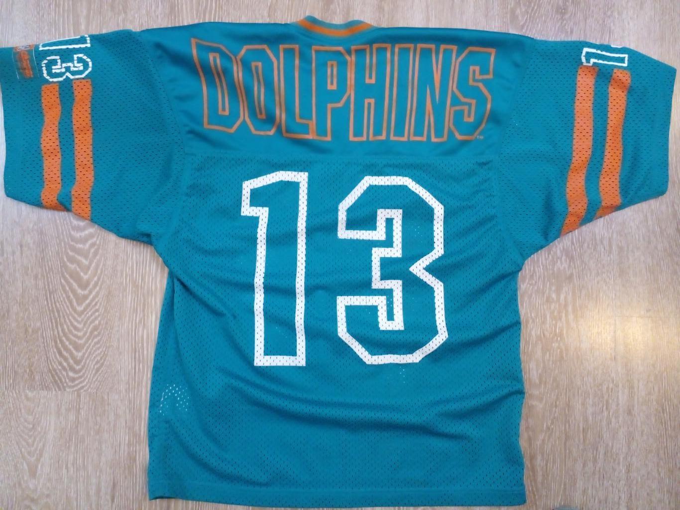 Фирменная футболка легенды НФЛ/NFL Dan Marino № 13 (Маями Дельфинз) 1