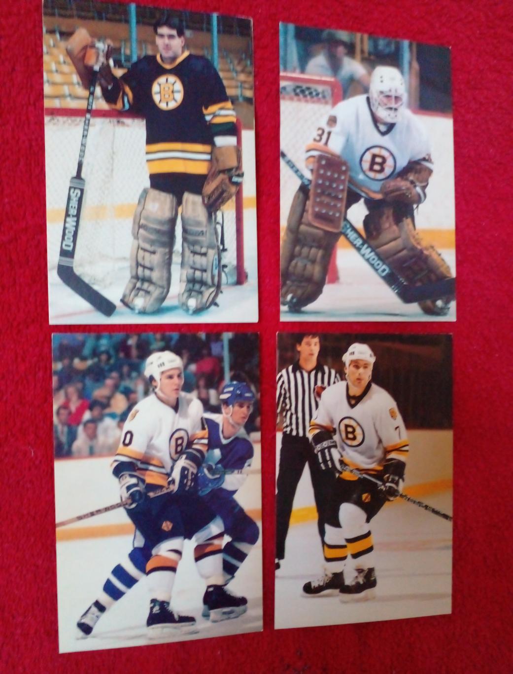 Спецнабор Открыток Хоккей НХЛ Бостон Брюинз 1984-85. 19 шт. 2