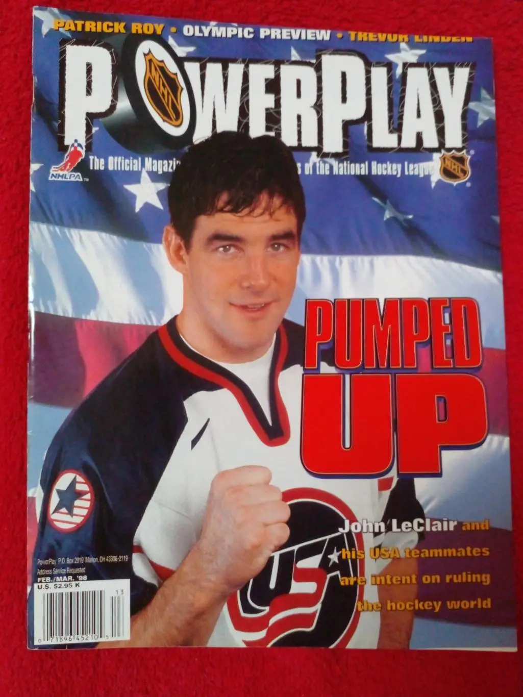 Журнал Программа OLYMPIC 1998 Хоккей Канада Россия США Швеция Чехия Финлян....