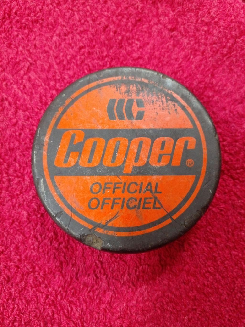 Шайба хоккейная раритетная COOPER made in Canada
