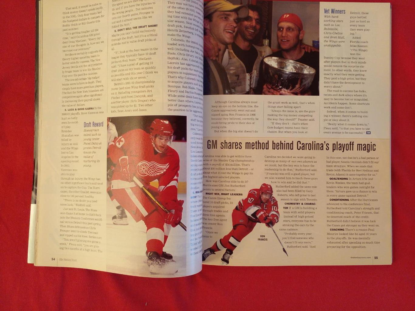 Хоккей Справочник-Ежегодник THE HOCKEY NEWS НХЛ 2002-2003 Канада, США 1