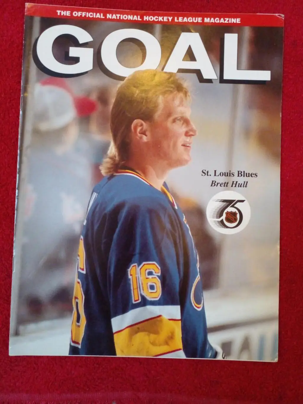 Журнал GOAL Хоккей НХЛ 1991 Бретт Халл