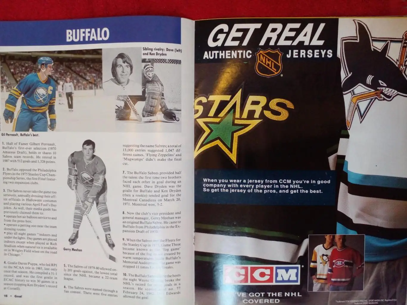 Журнал GOAL Хоккей НХЛ 1991 Бретт Халл 1