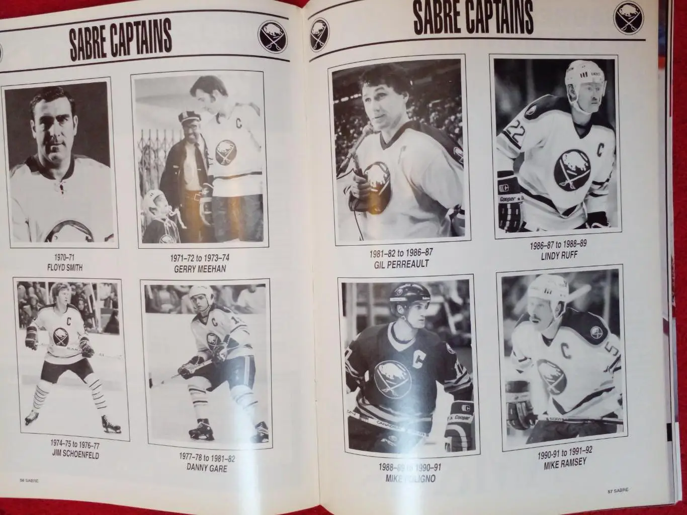 Журнал GOAL Хоккей НХЛ Программа Буффало Сэйбрз vs Монреаль Канадиенз 1991-92 3