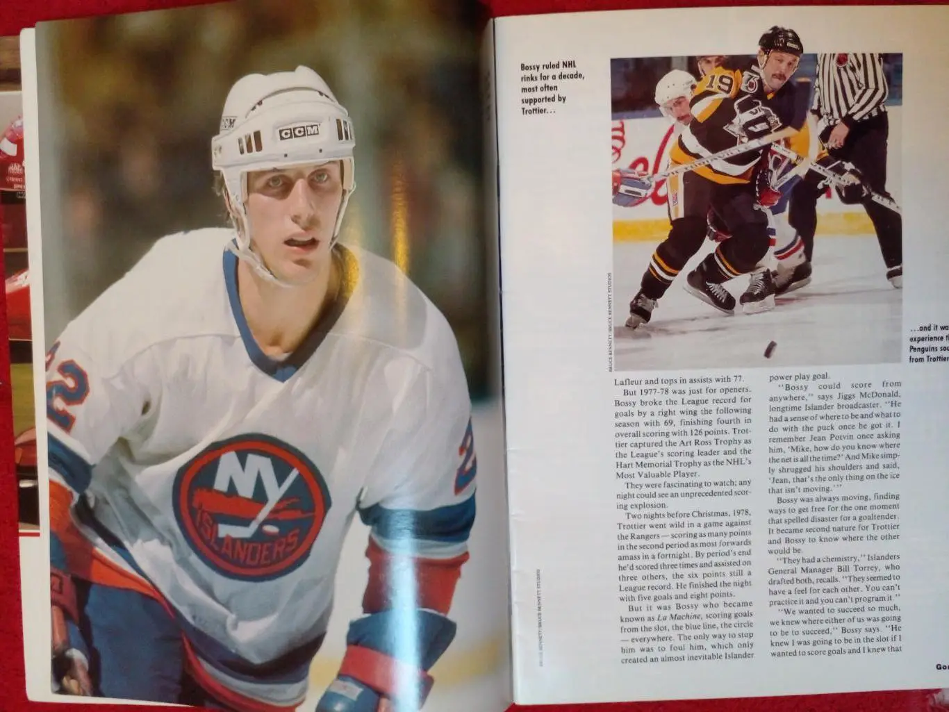 Журнал GOAL Хоккей НХЛ 1992 Гретцки Курри Босси Тротье Орр Эспозито 2