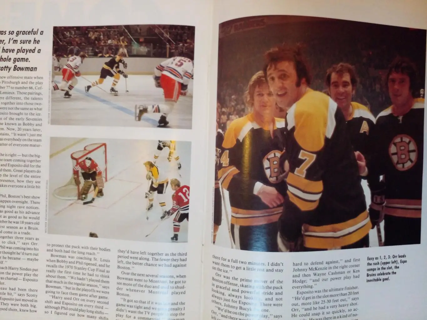 Журнал GOAL Хоккей НХЛ 1992 Гретцки Курри Босси Тротье Орр Эспозито 6