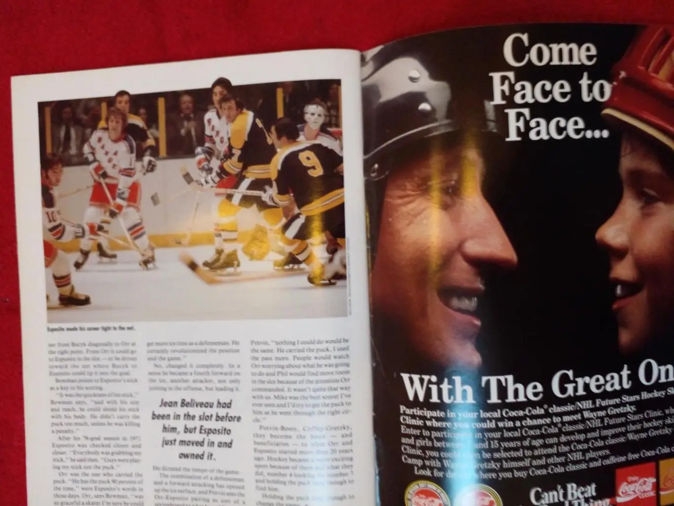 Журнал GOAL Хоккей НХЛ 1992 Гретцки Курри Босси Тротье Орр Эспозито 7
