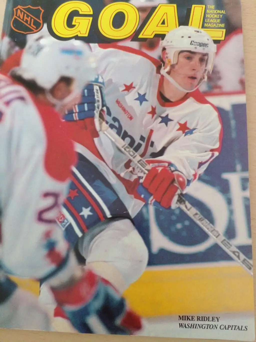 Журнал Программа GOAL Хоккей НХЛ 1989-90 Chicago-Washington Суперсерия CCCP