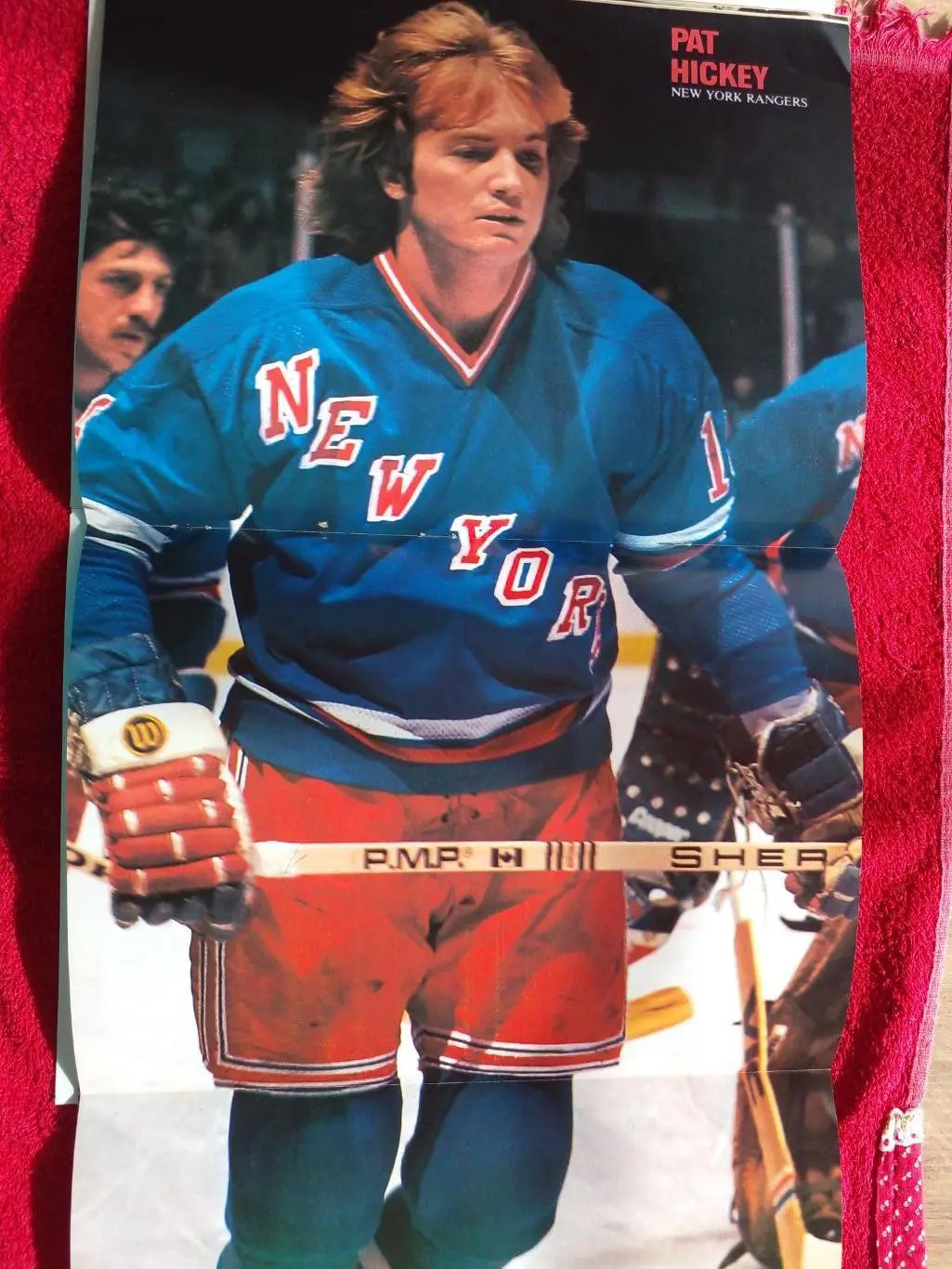 Журнал GOAL Хоккей НХЛ 1979. СССР Хоккей Бобби Кларк. Большой постер Пэт Хикки 6