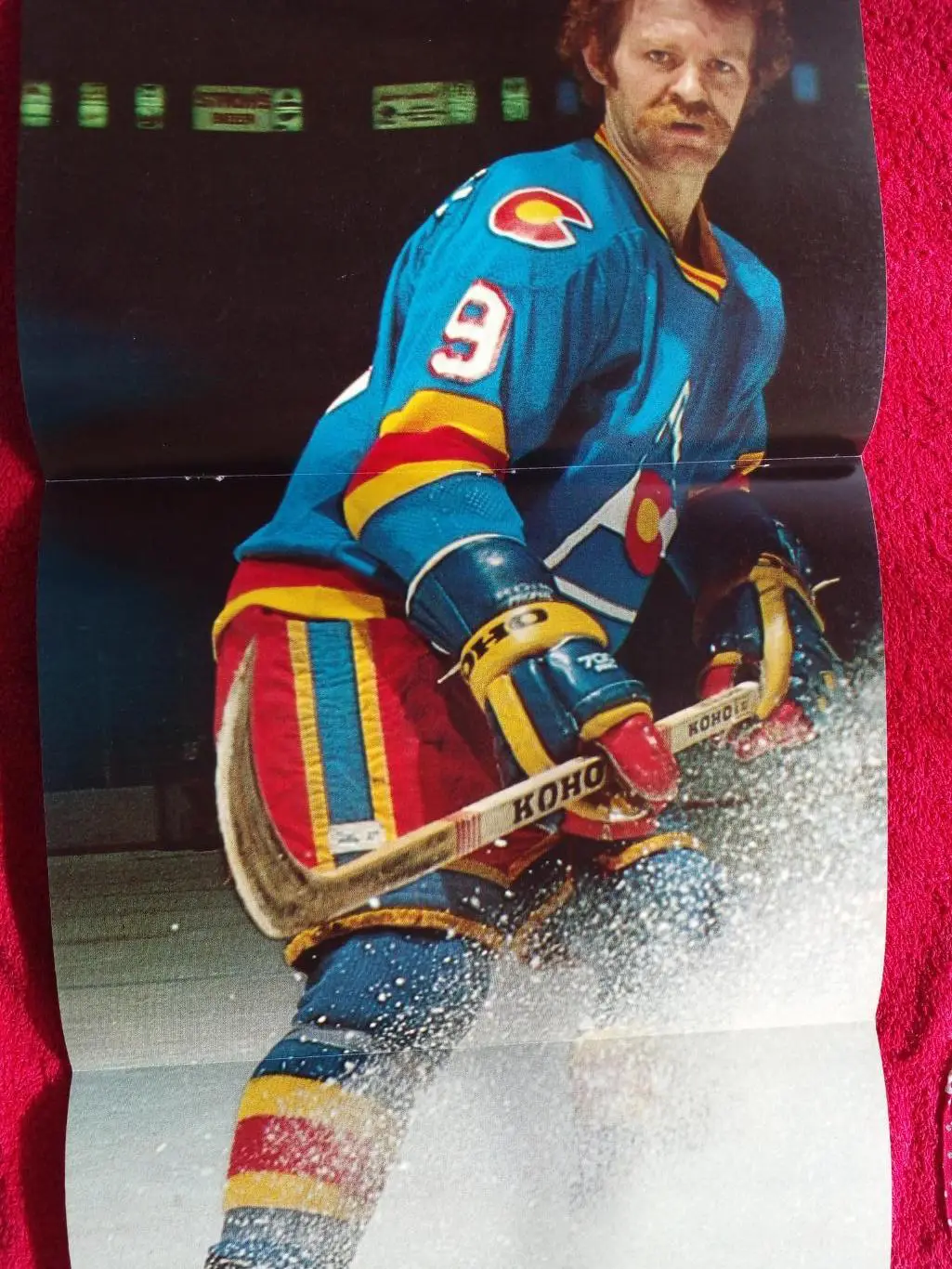 Журнал GOAL Хоккей НХЛ 1980. СССР Хоккей Третьяк. Большой постер Л.Мак-Дональд 4