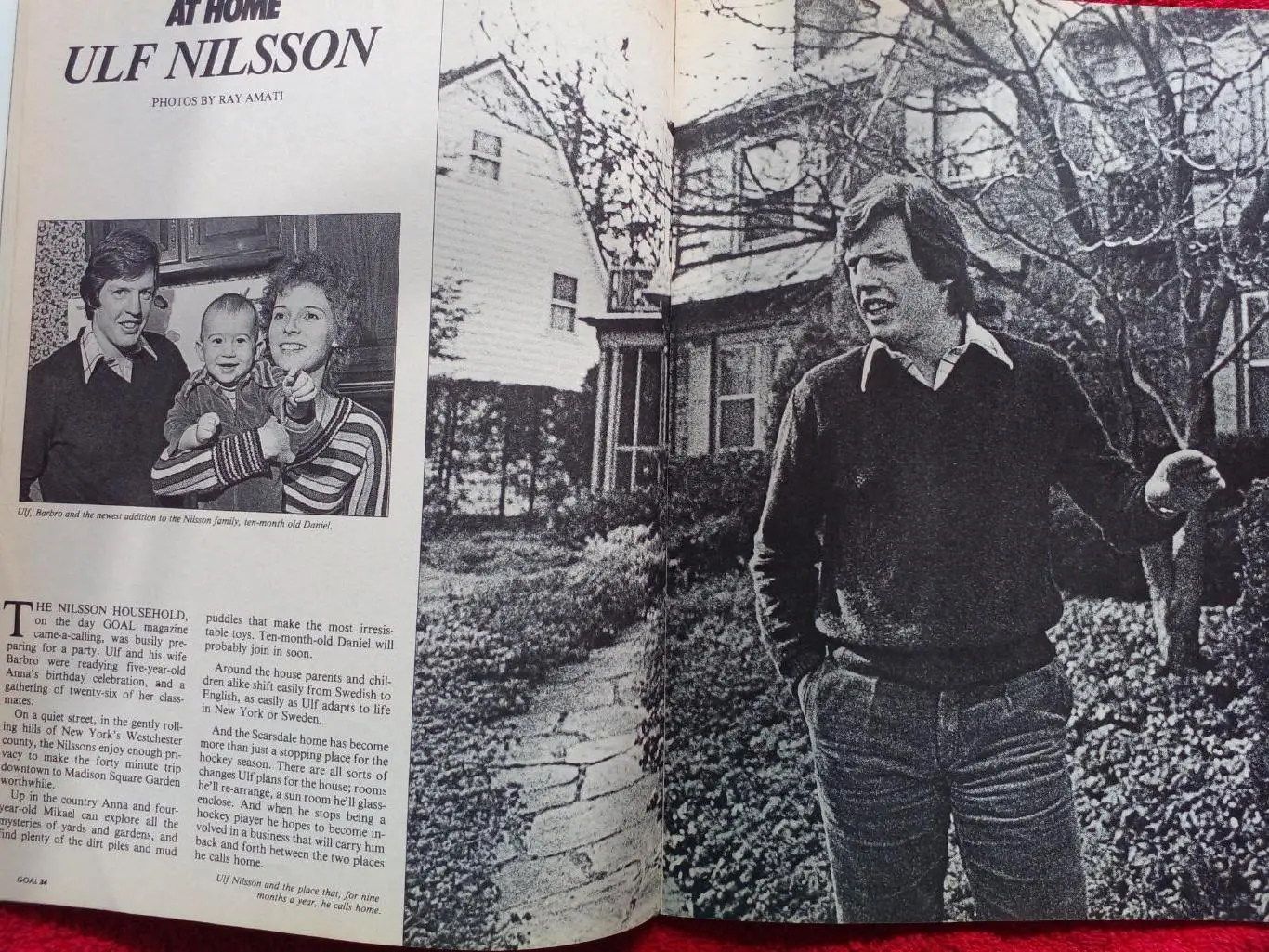 Журнал GOAL Хоккей НХЛ 1980. СССР Хоккей Третьяк. Большой постер Л.Мак-Дональд 6