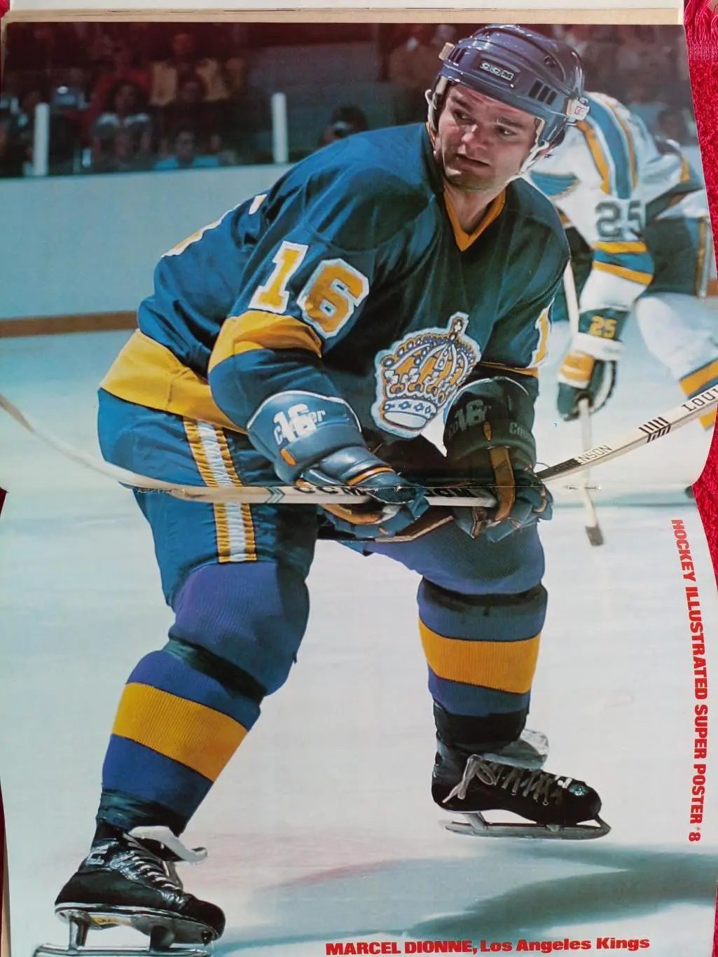 Журнал HOCKEY ILLUSTRATED Хоккей НХЛ 1976. Постер Марсель Дионн 2