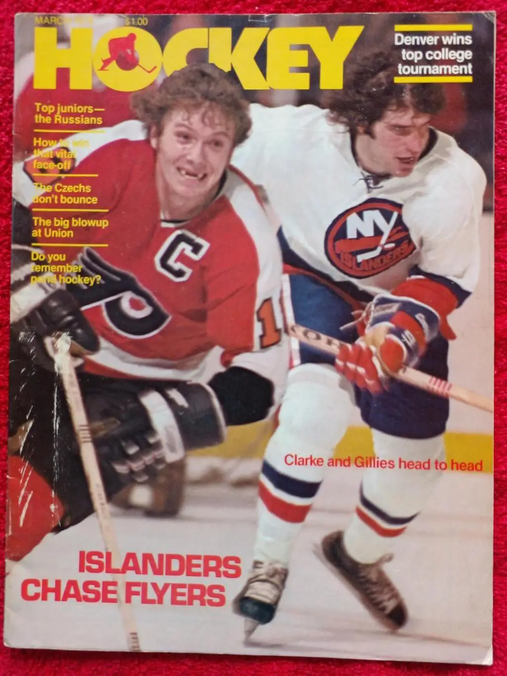 Журнал HOCKEY Хоккей НХЛ 1978. СССР Юниор. Хоккей