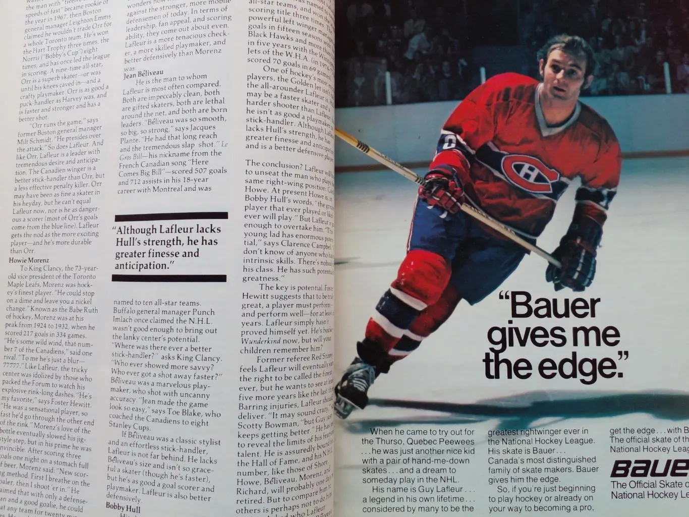 Журнал HOCKEY Хоккей НХЛ 1977. СССР Хоккей Третьяк Лэфлер 2